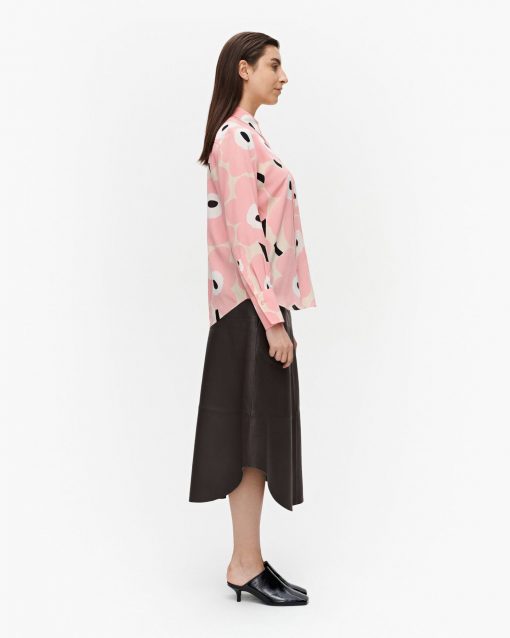 Marimekko Toiveikas Pieni Unikko Shirt Beige/Pink