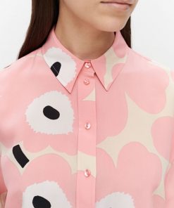 Marimekko Toiveikas Pieni Unikko Shirt Beige/Pink