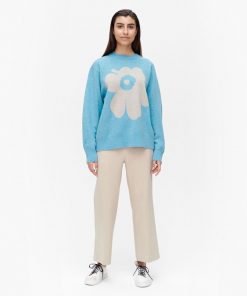 Marimekko Aksiooma Unikko Pullover Blue