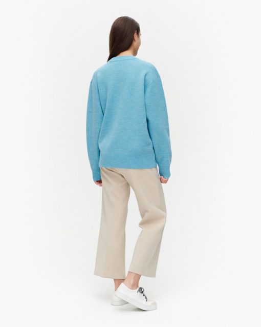 Marimekko Aksiooma Unikko Pullover Blue