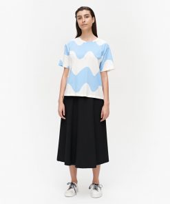 Marimekko Determinantti Lokki T-shirt White