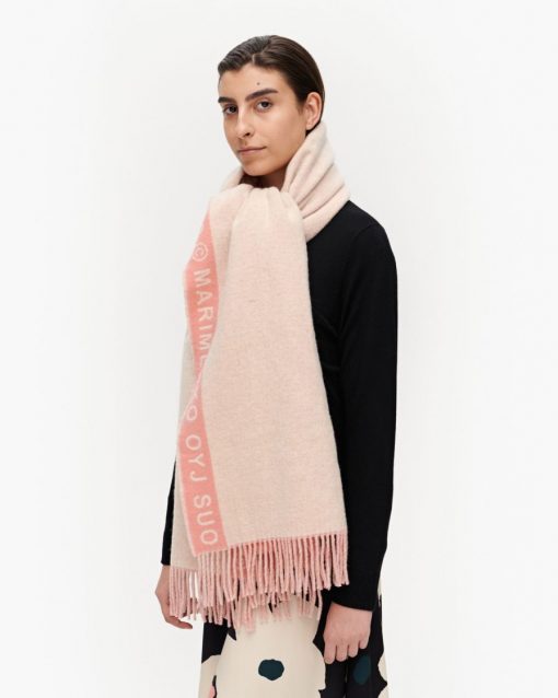 Marimekko Siime Scarf Pink