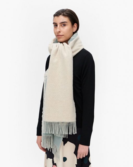 Marimekko Siime Scarf Turqoise