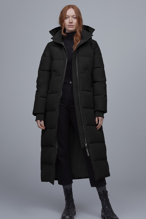 Buy Canada Goose Mystique Long Parka Black Scandinavian Fashion Store