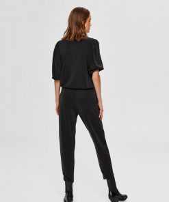 Selected Femme Tenny 3/4 Sweatshirt Black