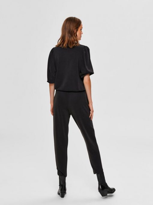 Selected Femme Tenny 3/4 Sweatshirt Black