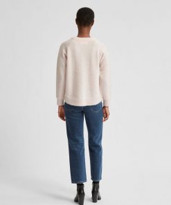 Selected Femme Lulu O-neck Blushing Bridge
