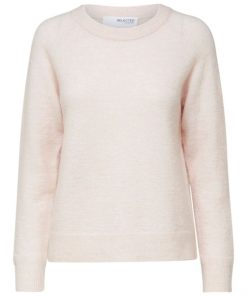 Selected Femme Lulu O-neck Blushing Bridge