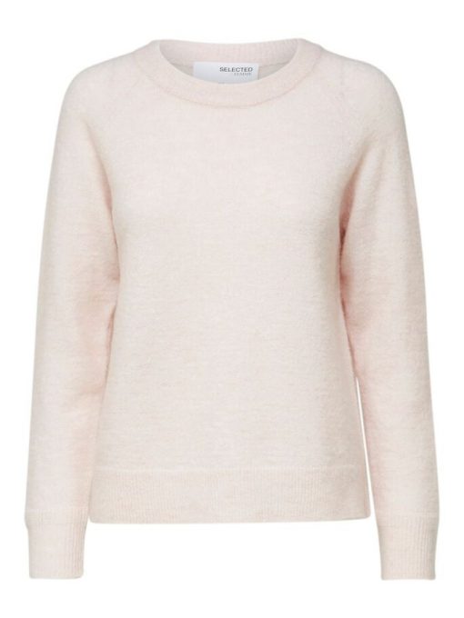 Selected Femme Lulu O-neck Blushing Bridge