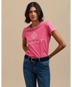 Gant Lock Up T-shirt Chateau Rose