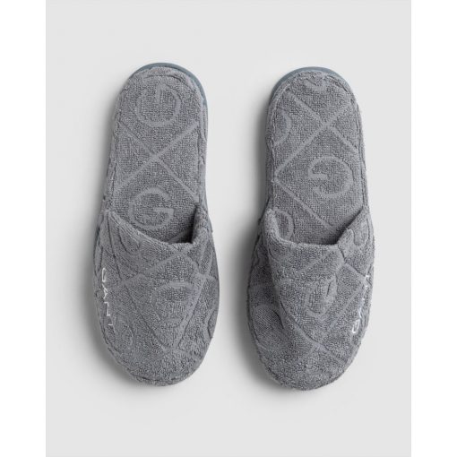Gant Home Organic G Slippers Elephant Grey