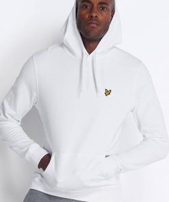 Lyle & Scott Pullover Hoodie White