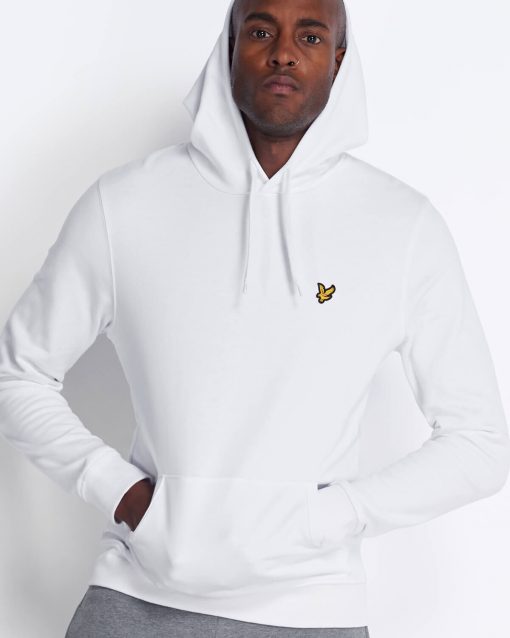 Lyle & Scott Pullover Hoodie White
