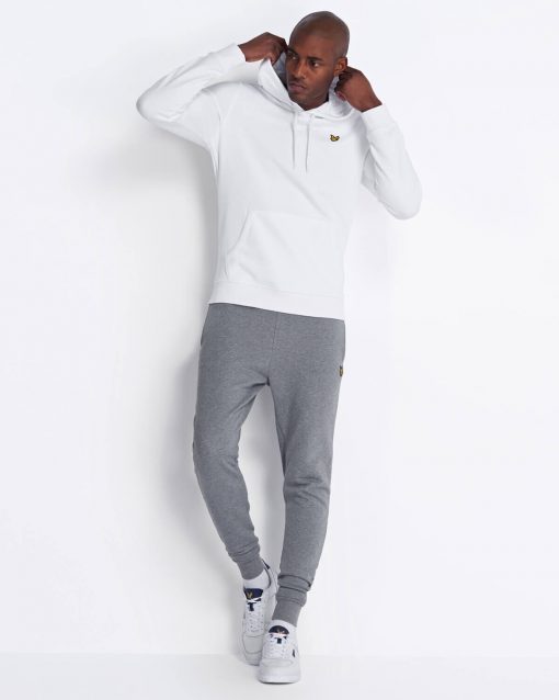 Lyle & Scott Pullover Hoodie White