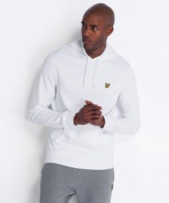 Lyle & Scott Pullover Hoodie White