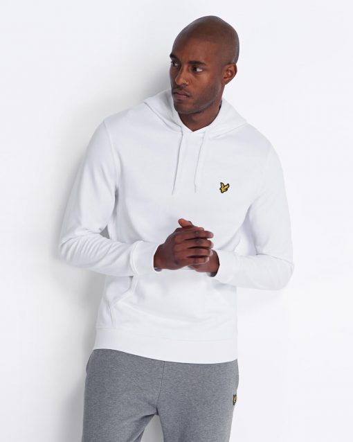 Lyle & Scott Pullover Hoodie White