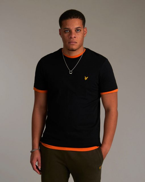 Lyle & Scott Plain T-shirt Jet Black