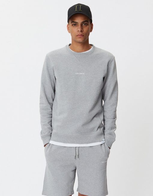 Les Deux Lens Sweatshirt Light Grey Melange