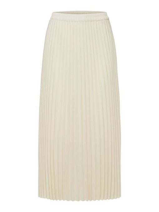 Selected Femme Alexis Pleated Skirt Birch