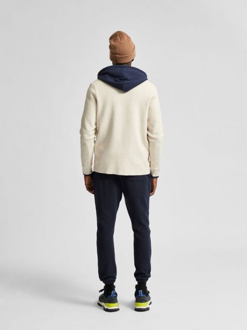 Selected Homme Will Cardigan Egret White