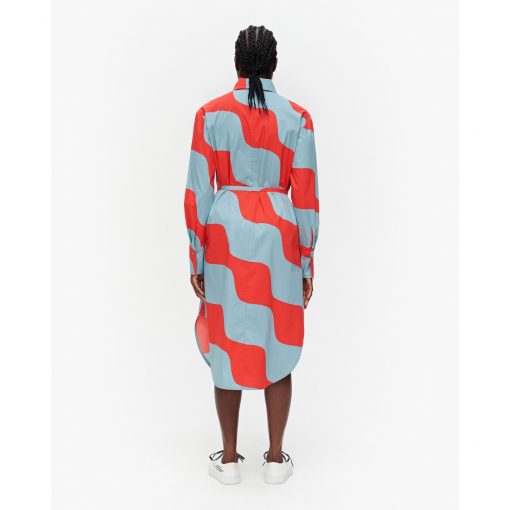 Marimekko Kuuluminen Taifuuni Dress Red