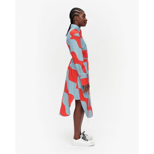 Marimekko Kuuluminen Taifuuni Dress Red