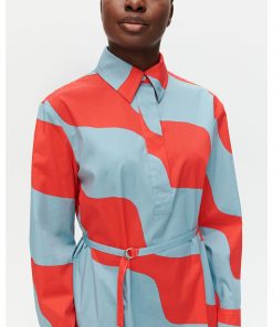 Marimekko Kuuluminen Taifuuni Dress Red