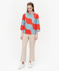 Marimekko Lauseke Taifuuni Tunic Red
