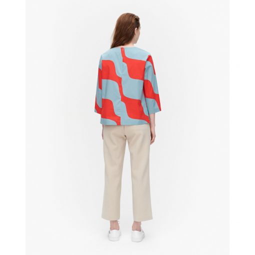 Marimekko Lauseke Taifuuni Tunic Red