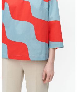 Marimekko Lauseke Taifuuni Tunic Red