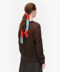 Marimekko Tyrsky Taifuuni Silk Scarf Red/Blue