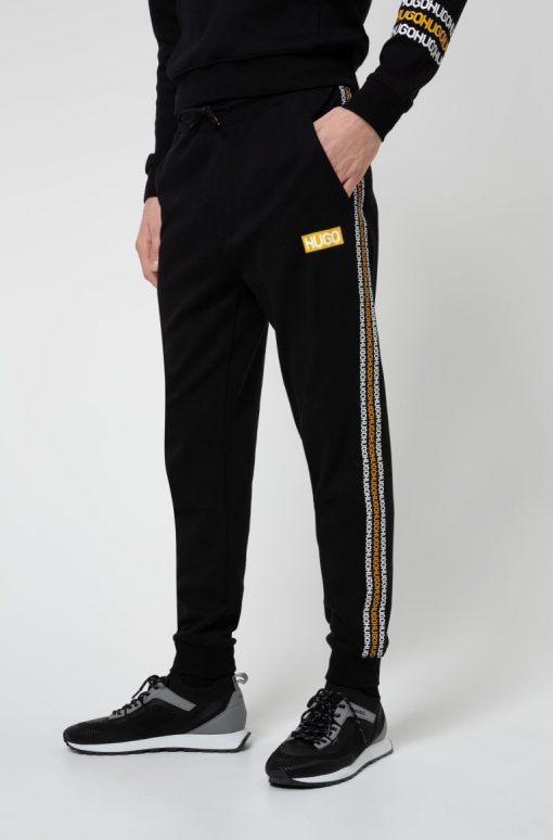 Hugo Boss Donburi Jersey Pants Black
