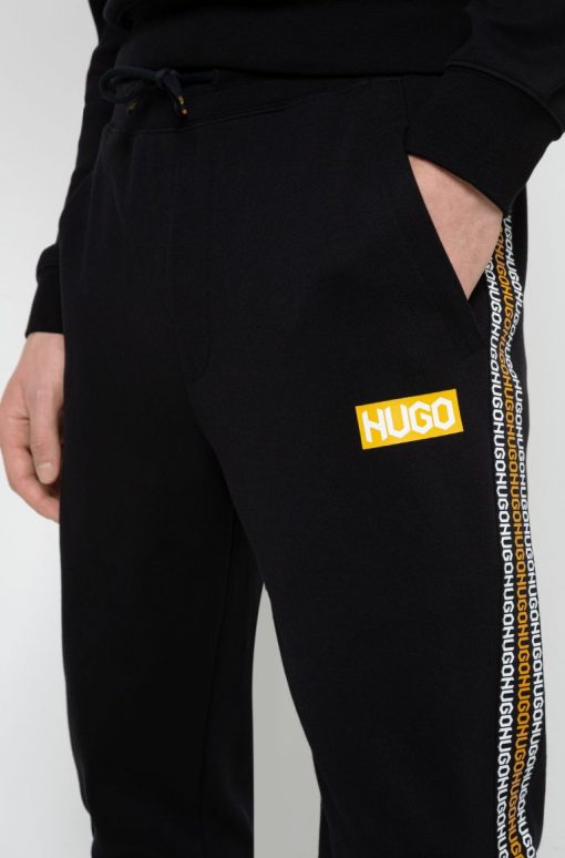 Hugo Boss Donburi Jersey Pants Black