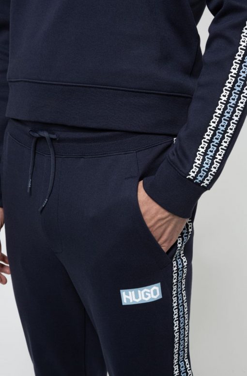 Hugo Boss Donburi Jersey Pants Dark Blue