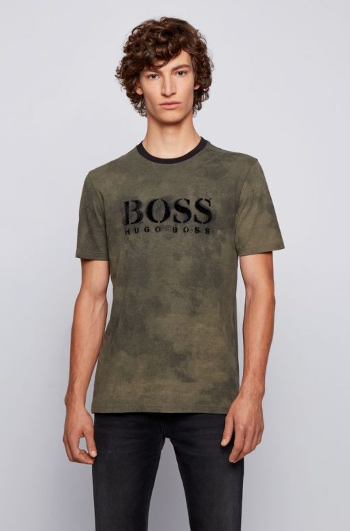 Hugo Boss Tima 3 Jersey T-shirt Camoflage