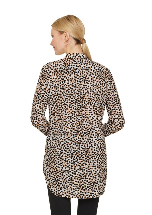 Comma, Blouse Tunic Brown