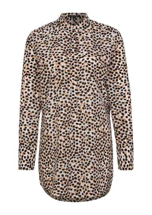 Comma, Blouse Tunic Brown