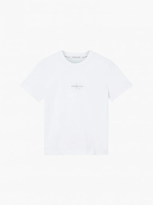 Calvin Klein Organic Cotton Logo T-shirt Bright White