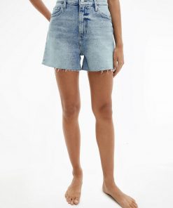 Calvin Klein Mom Shorts Light Denim