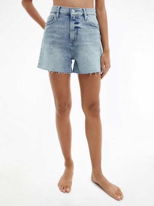 Calvin Klein Mom Shorts Light Denim