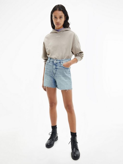 Calvin Klein Mom Shorts Light Denim