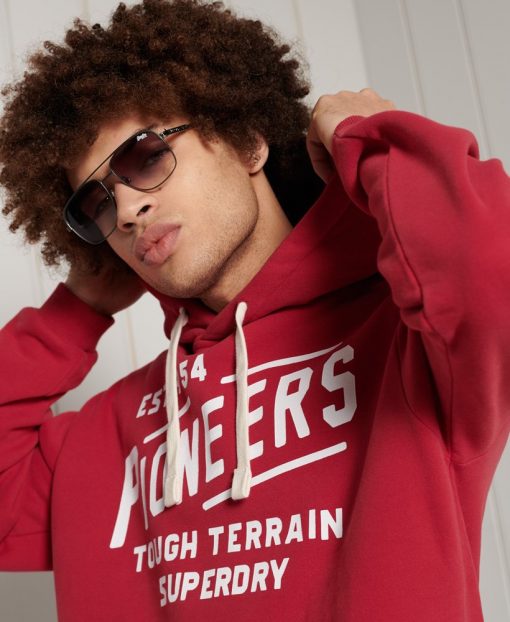 Heritage Mountain Graphic Hoodie Chili Pepper