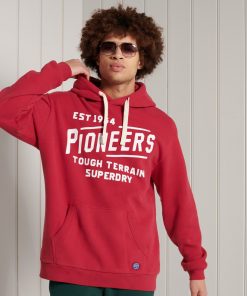 Heritage Mountain Graphic Hoodie Chili Pepper