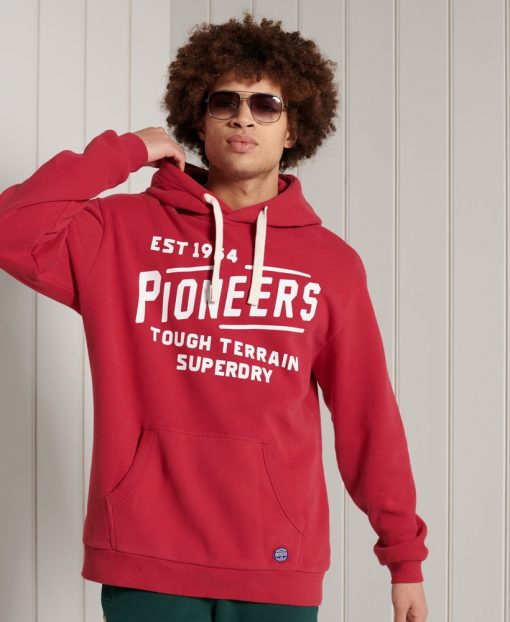 Heritage Mountain Graphic Hoodie Chili Pepper