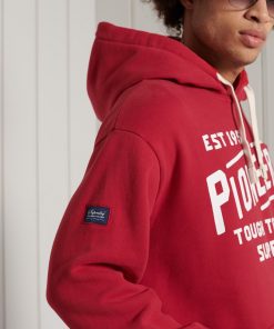 Heritage Mountain Graphic Hoodie Chili Pepper