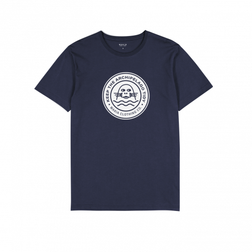 Makia Saaristo T-shirt Dark Navy