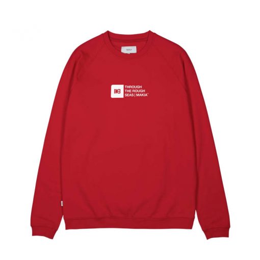 Makia Flint Light Sweatshirt Red
