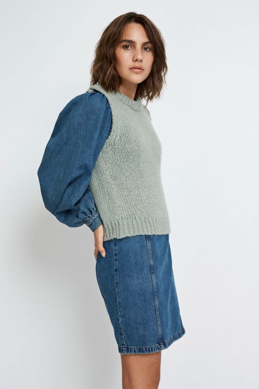 Envii Entrepka Sl Knit Chinois Melange