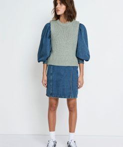 Envii Entrepka Sl Knit Chinois Melange