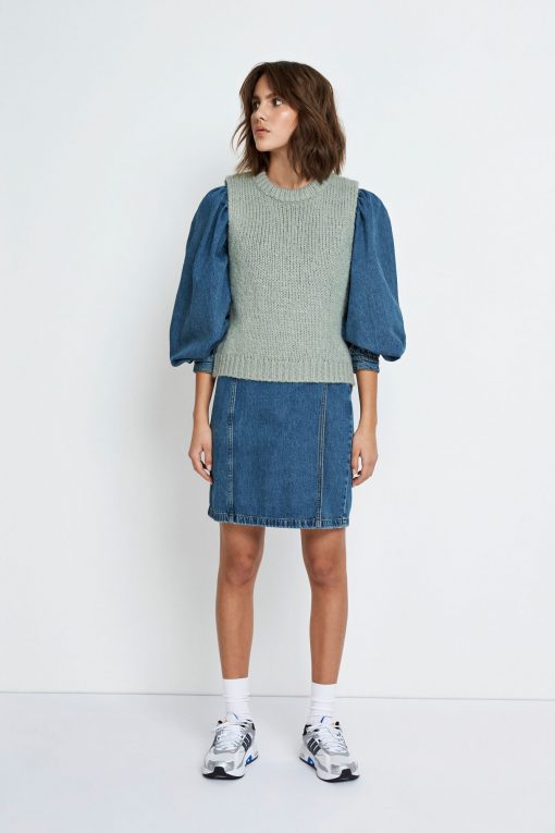 Envii Entrepka Sl Knit Chinois Melange